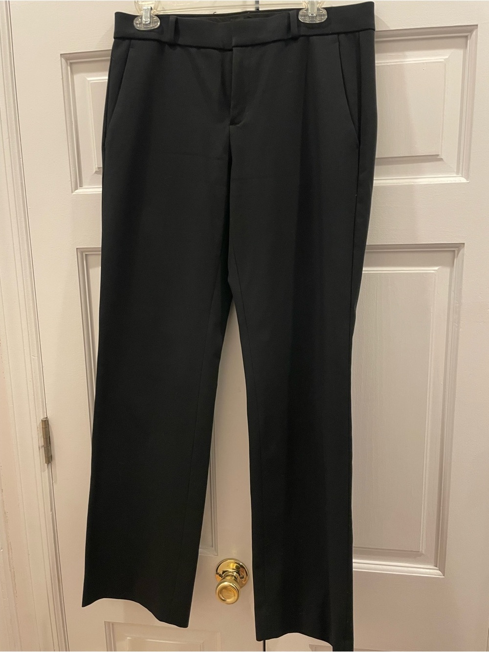 Banana Republic Black Women’s Logan Fit Dress Pants - Tailored Straight Leg
